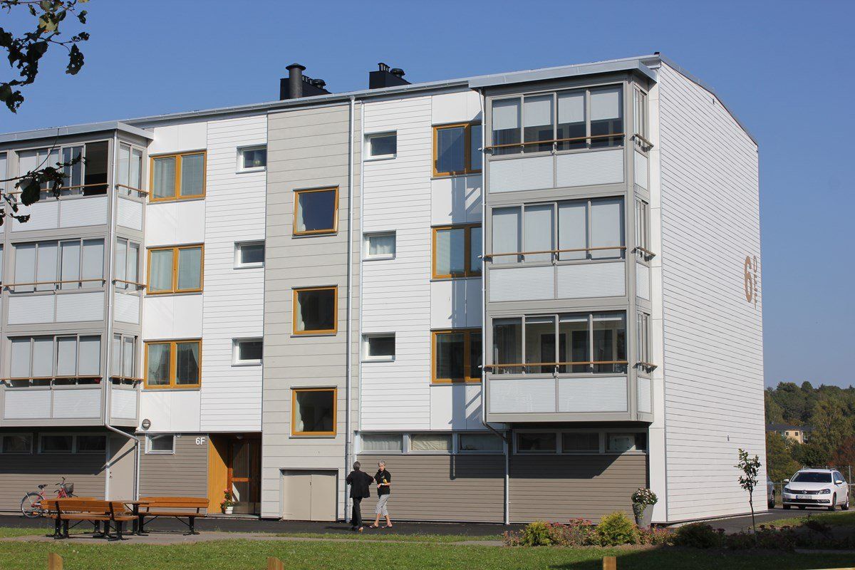 Fibre Cement Panels apartment