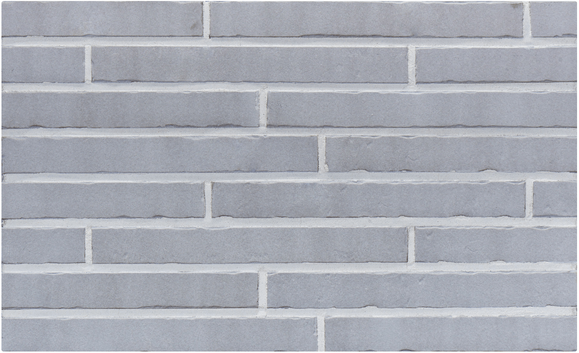 light grey long brick slip
