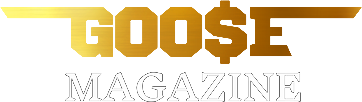 A logo for goose magazine is shown on a white background.