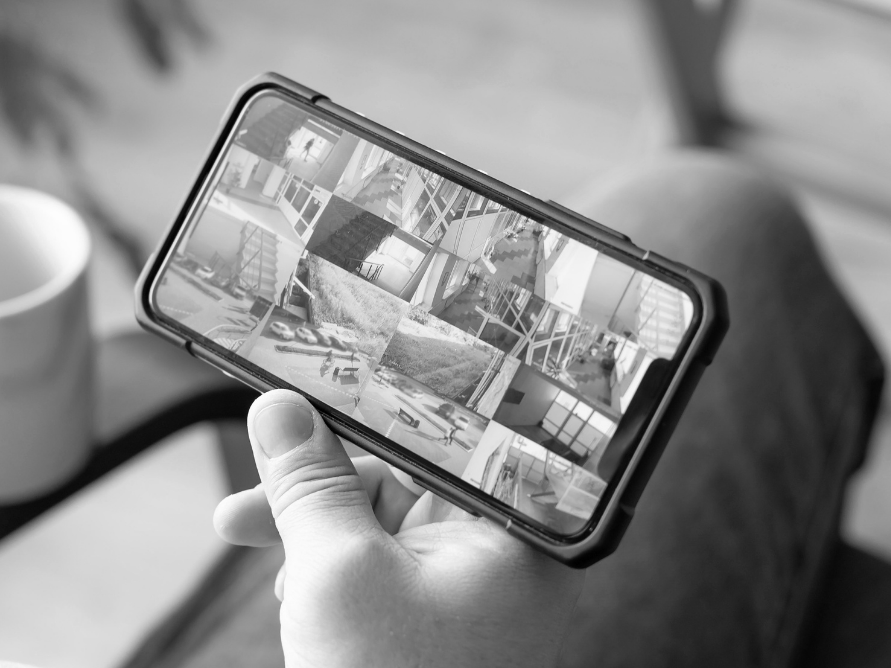 CCTV Footage on Mobile