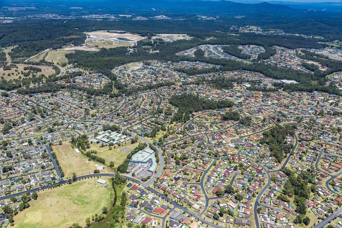 Maryland Aerial View — New Blinds in Maryland, NSW