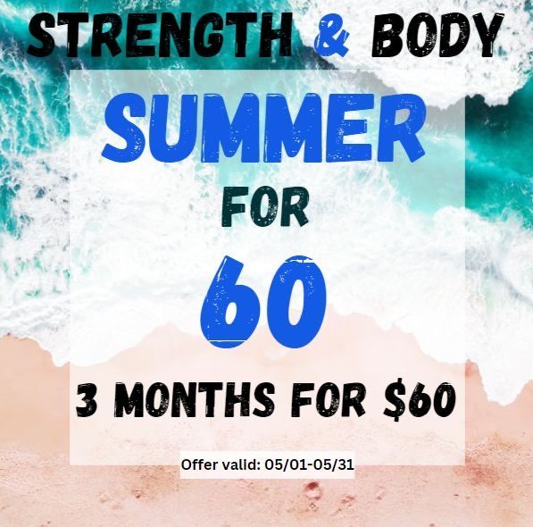 Summer Offer — Greensboro, NC — Strength & Body