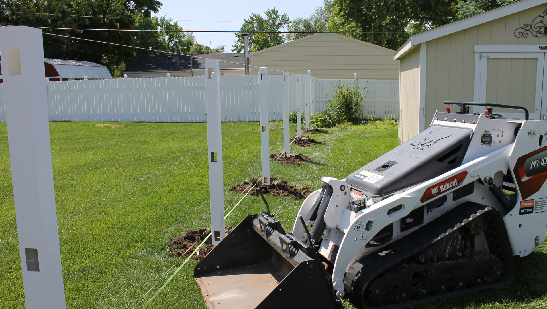 Vinyl Fence Installation in Hutchinson, KS with Miller's Vinyl Fencing