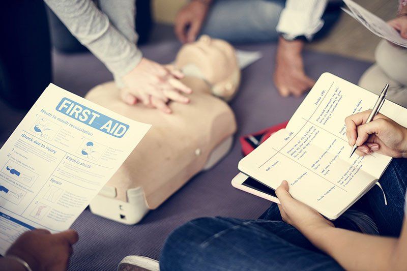 CPR First Aid Training Concept — Safe Industries Group Newcastle NSW