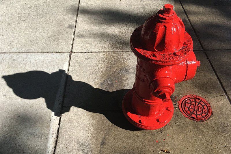 Red Fire Hydrant — Safe Industries Group Mid North Coast NSW
