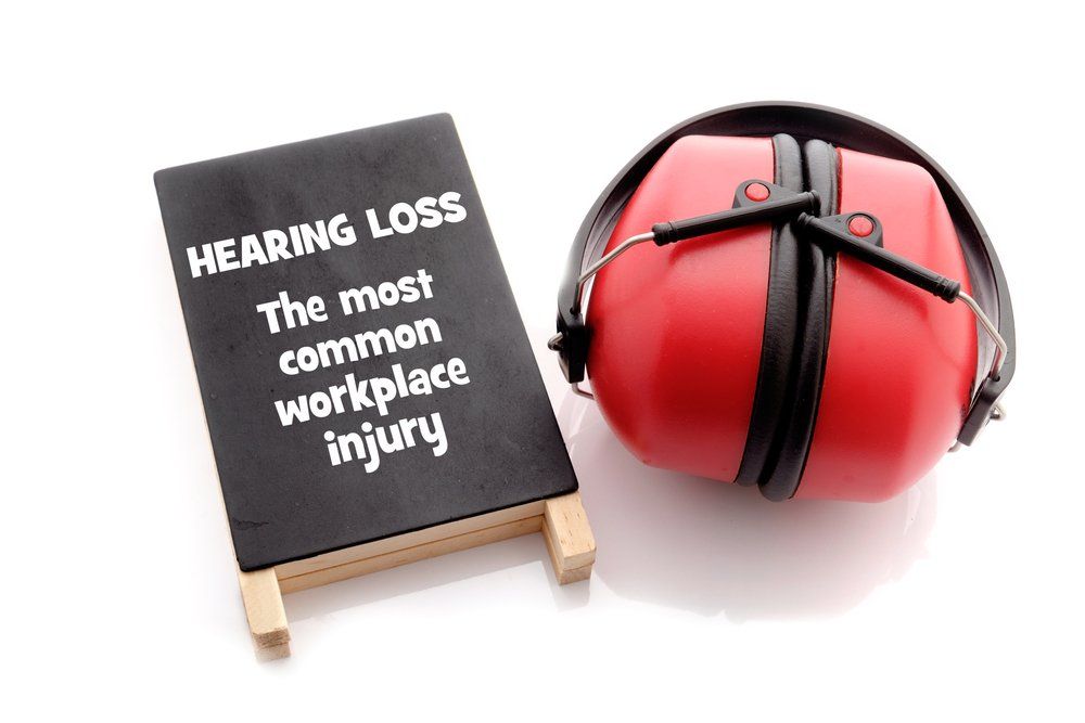 Hearing Loss Sign And Earmuffs — Safe Industries Group Lake Macquarie NSW