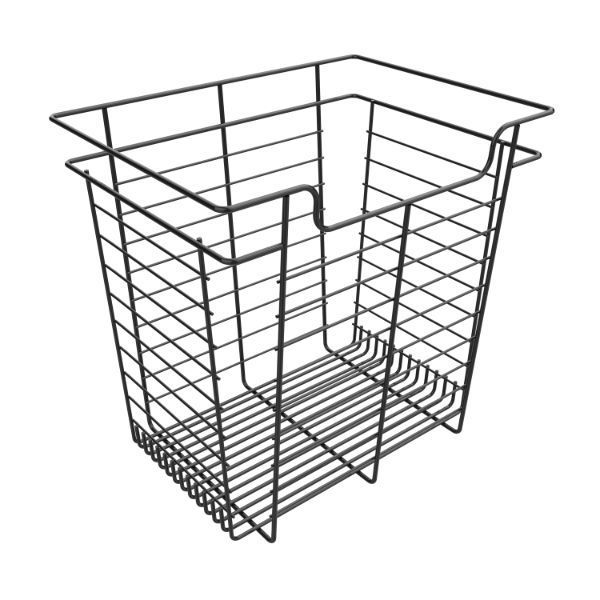 Matte Black Color Option for 11x18x14 Basket Organizer