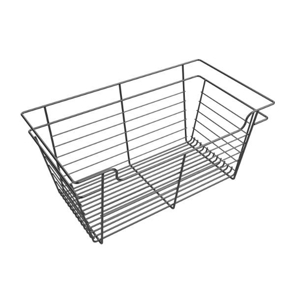 Matte Black Color Option for 11x24x14 Basket Organizer