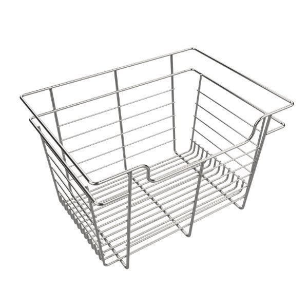 Polished Chrome Color Option for 17x18x14 Basket Organizer