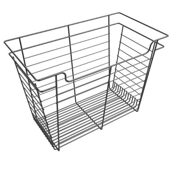 Matte Black Color Option for 17x24x14 Basket Organizer