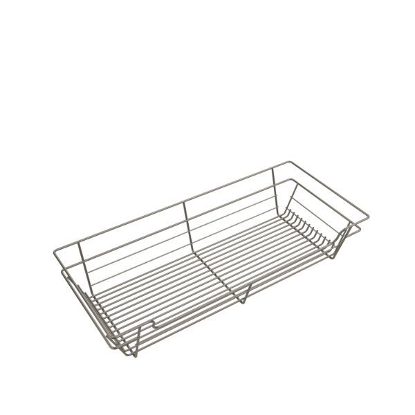 Matte Nickel Color Option for 6x30x14 Basket Organizer