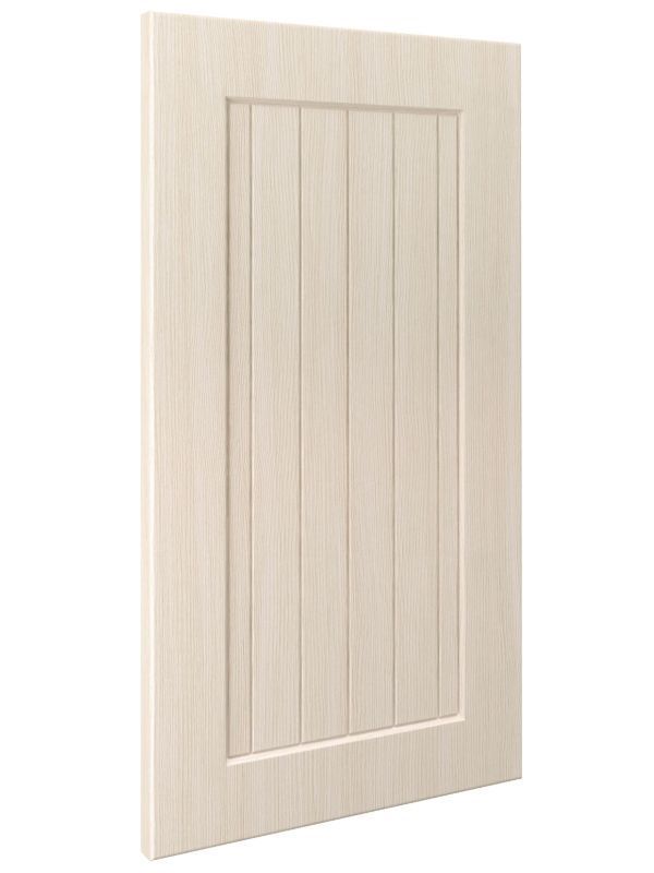 Bead Board Door Front Style Option With Morning Mist Finish