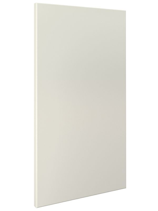 Eased Edge Door Front Style Option With Arctic White Finish