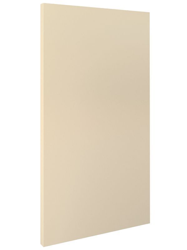 Euro Door Front Style Option With Eggshell Ivory Finish