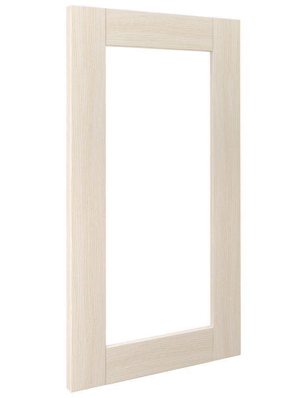 Glass Classic Door Front Style Option With Morning Mist Finish
