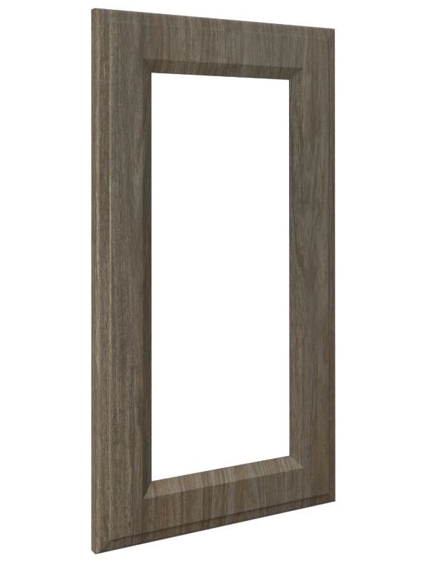 Glass Raised Panel Door Front Style Option With Fort Finish