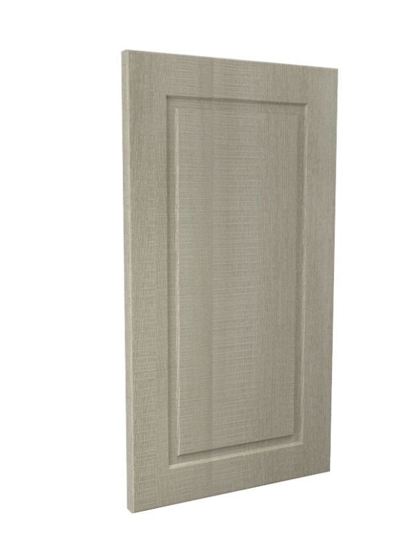 Modern Raised Door Front Style Option With River Rock Finish