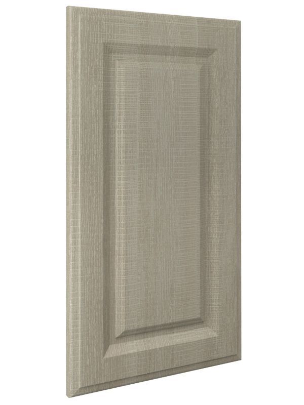 Raised Panel Door Front Style Option With River Rock Finish