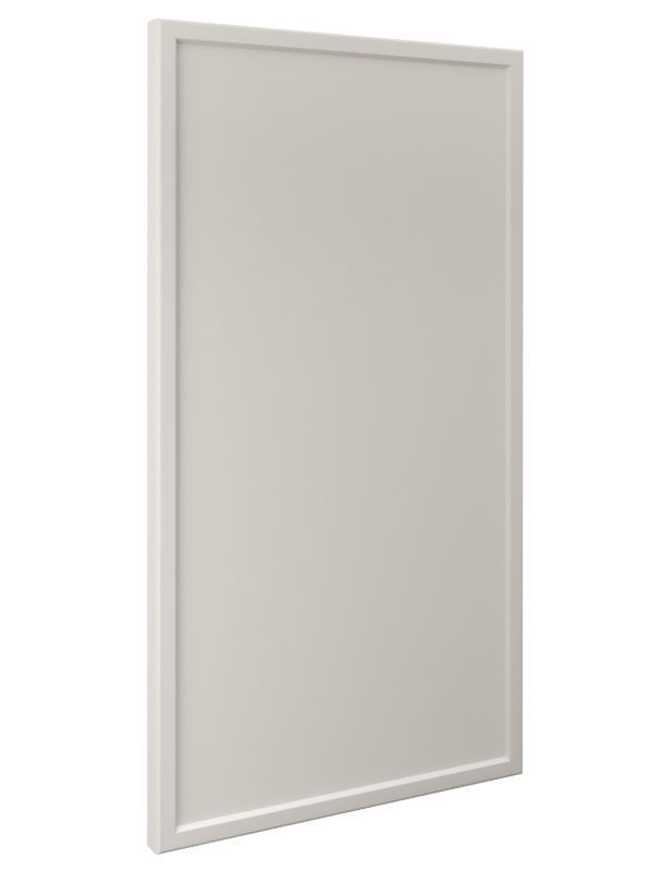 Slim Shaker Door Front Style Option With Soft White Finish