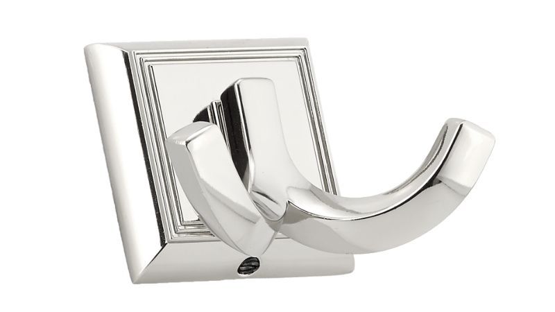 Polished Chrome Color Option for Double Hook