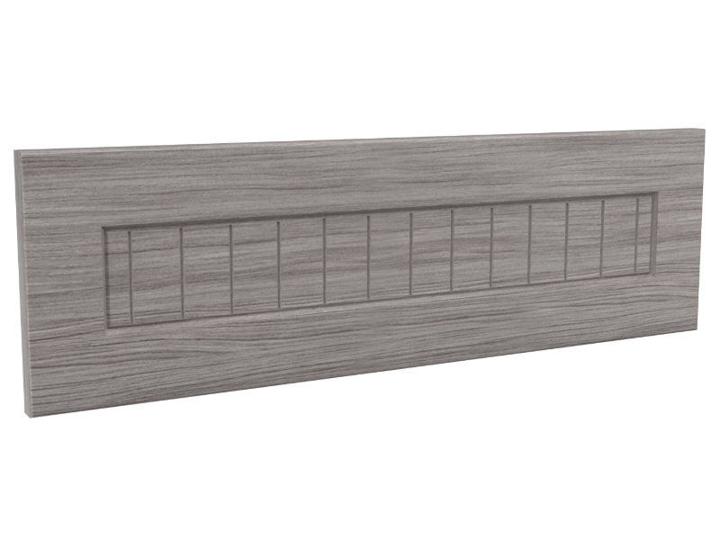 Bead Board Drawer Front Style Option With Timber Grey Finish
