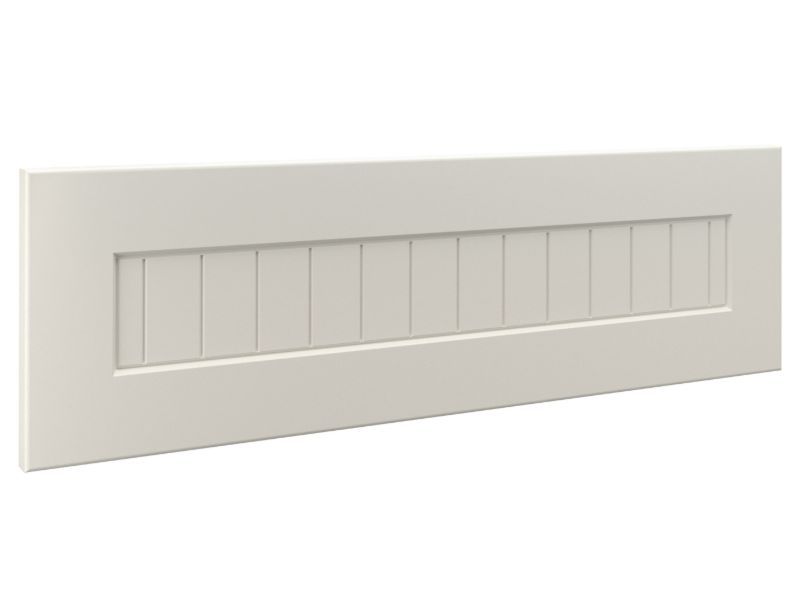 Bead Board Drawer Front Style Option With Arctic White Finish