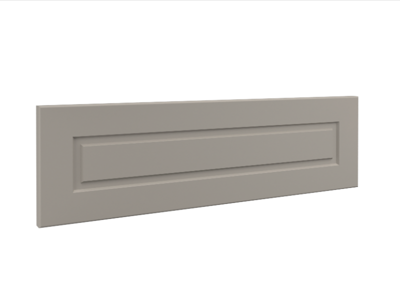 Modern Raised Panel Drawer Front Style Option With Breakwater Finish