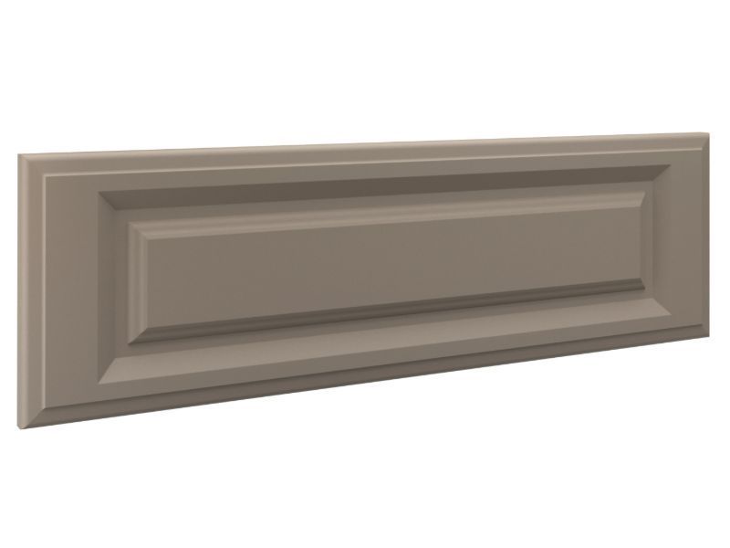 Raised Panel Drawer Front Style Option With Bed Rock Finish