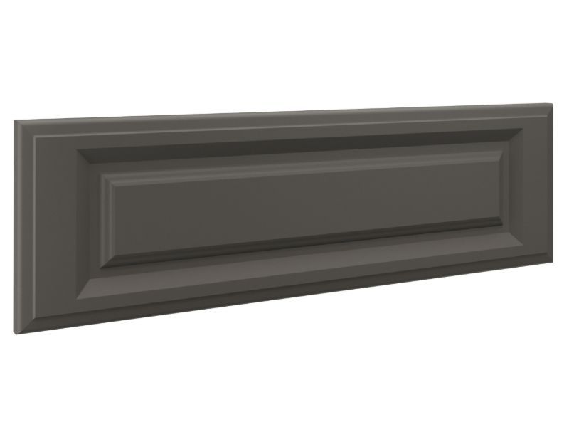 Raised Panel Drawer Front Style Option With Blue Stone Finish