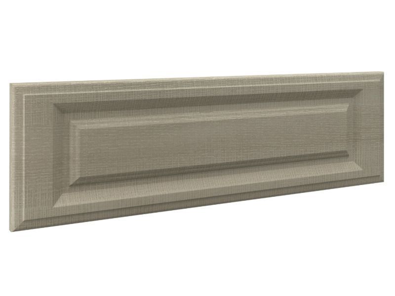 Raised Panel Drawer Front Style Option With River Rock Finish