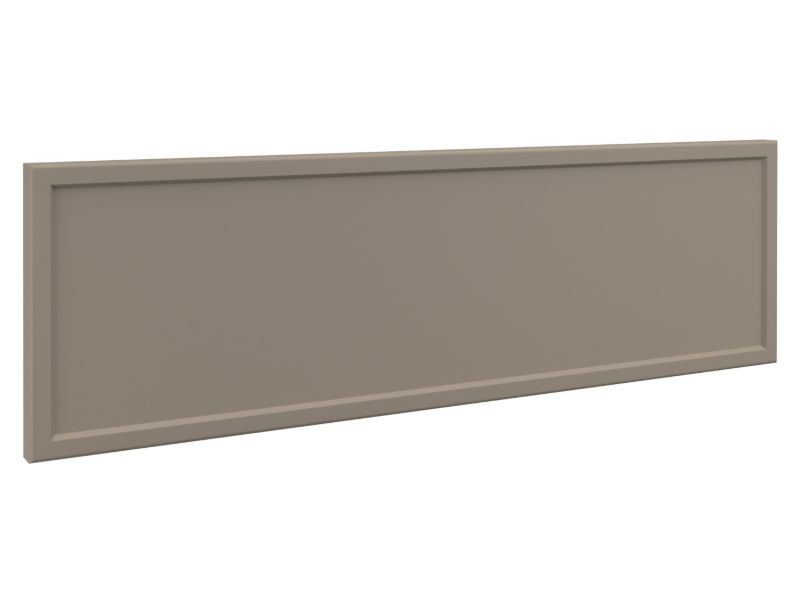 Slim Shaker Drawer Front Style Option With Bed Rock Finish