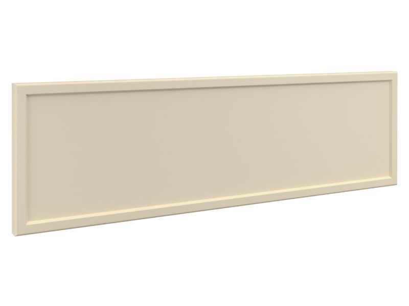 Slim Shaker Drawer Front Style Option With Eggshell Ivory Finish
