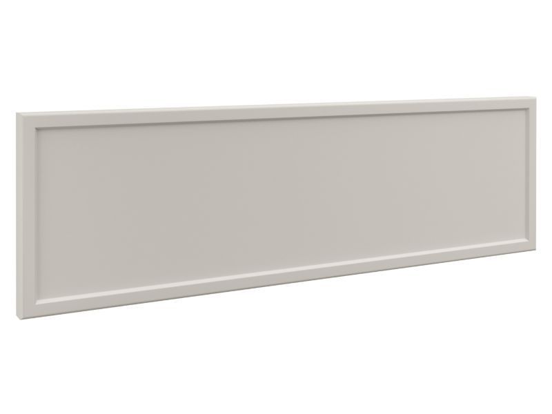 Slim Shaker Drawer Front Style Option With Matte Soft Snowdrift Finish