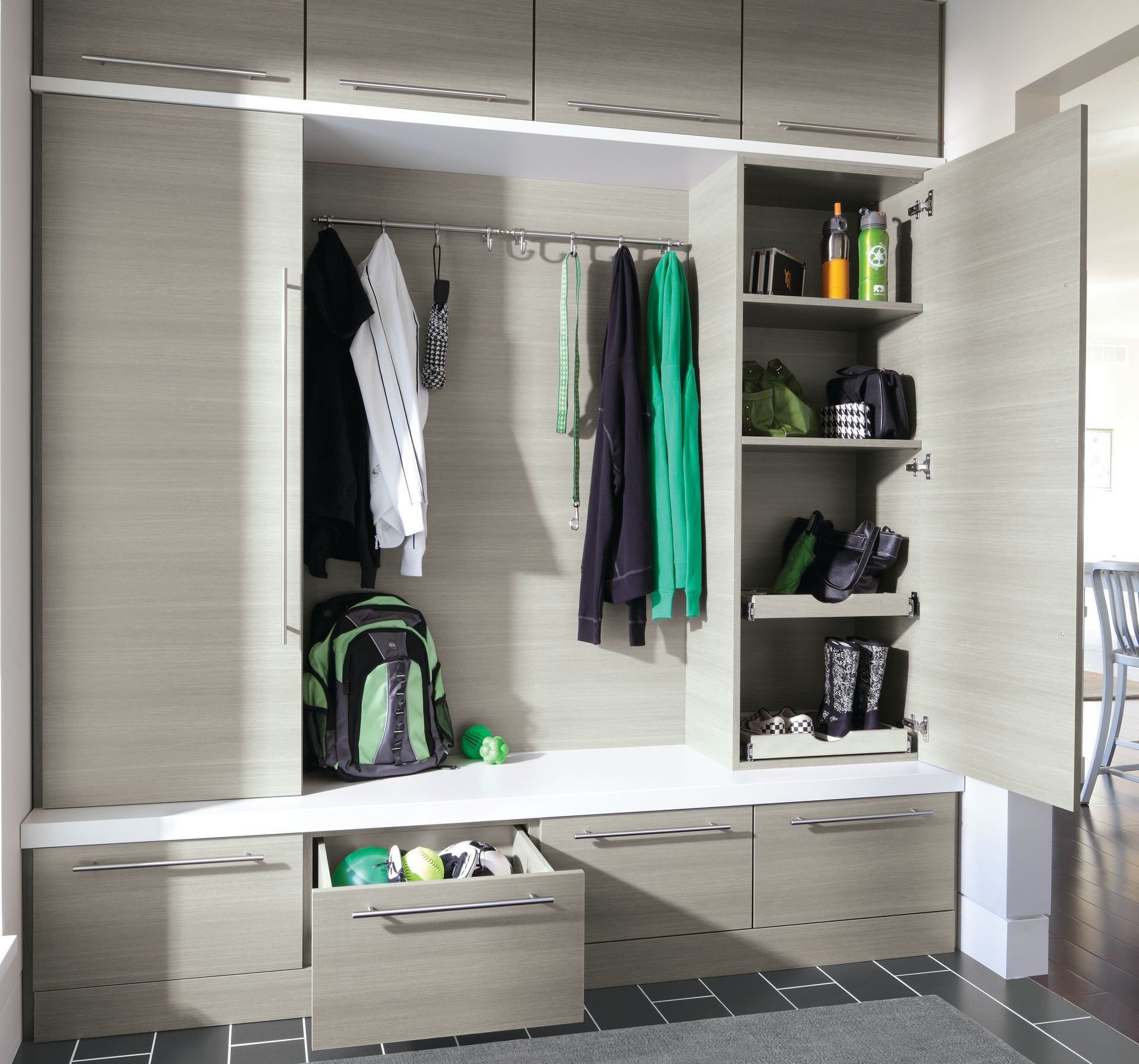 Custom Mudroom System