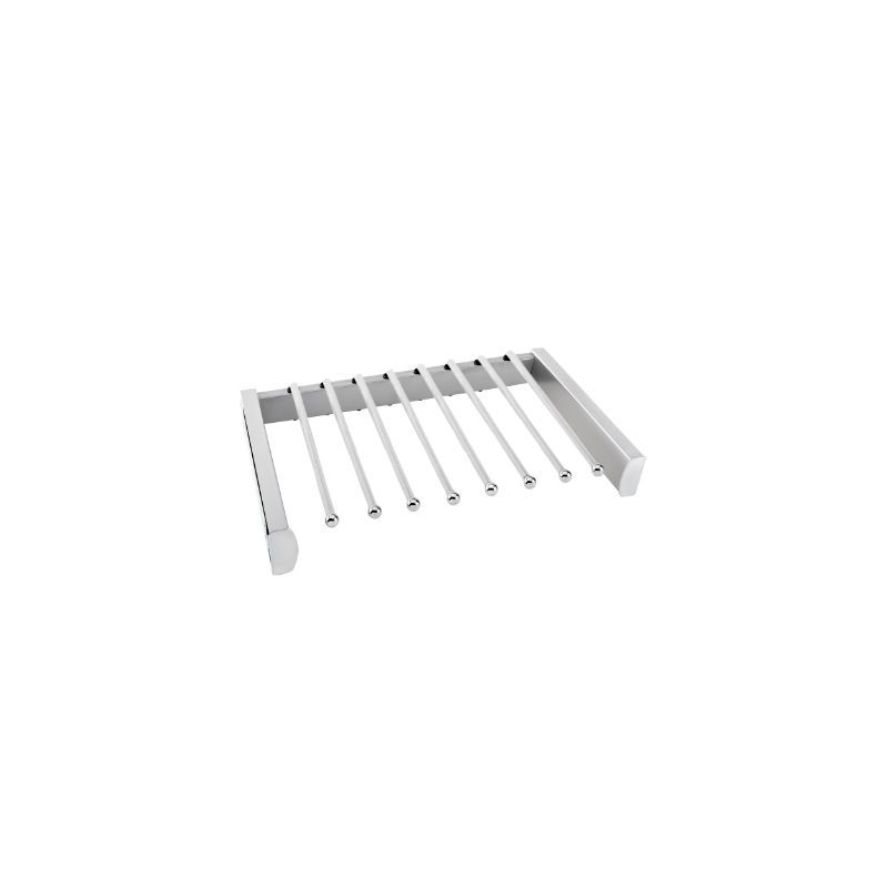 Polished Chrome Color Option for 18 inches Pants Rack