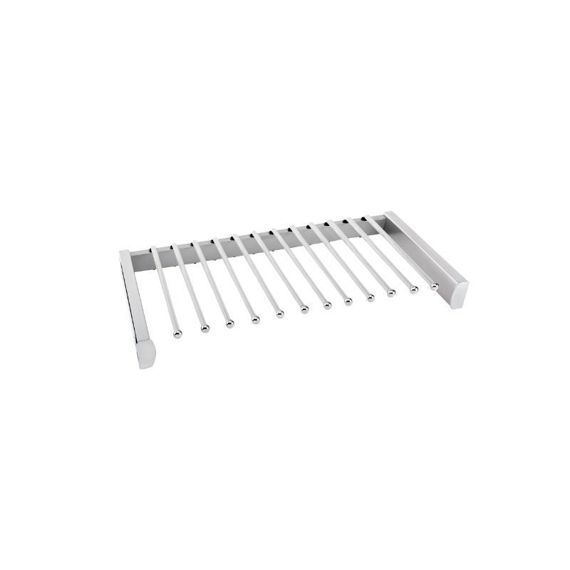Polished Chrome Color Option for 24 inches Pants Rack