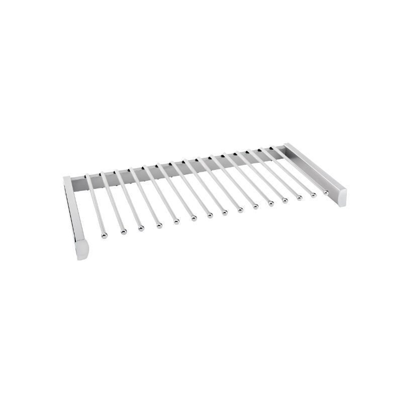 Polished Chrome Color Option for 30 inches Pants Rack