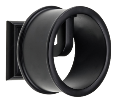 Matte Black Color Option for Purse Hook