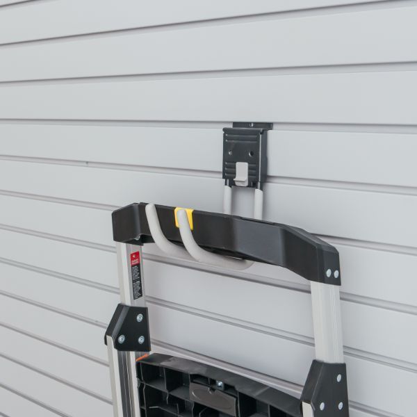 6 Inch J Hook with Props Accessory for Garage Slatwall