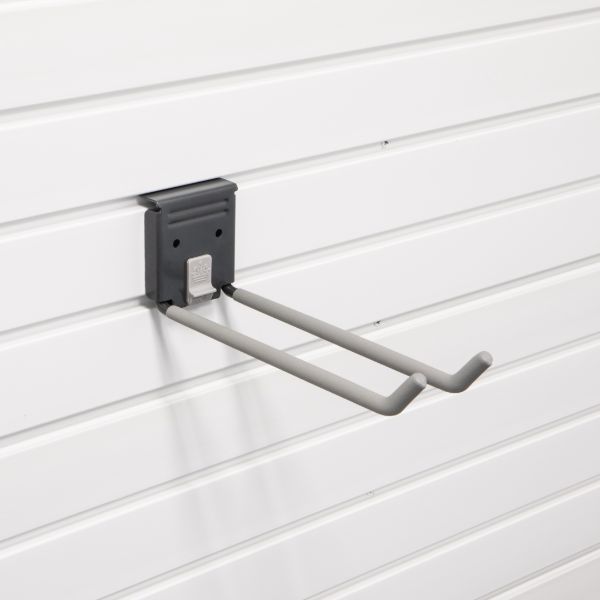 8 Inch Double Hook Accessory for Garage Slatwall
