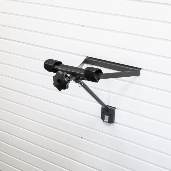 Horizontal Bike Rack Accessory for Garage Slatwall