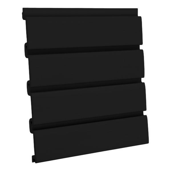Black Color Option for Garage Slatwall