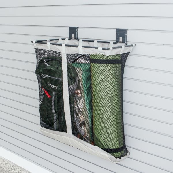 Gear Bag with Props Accessory for Garage Slatwall