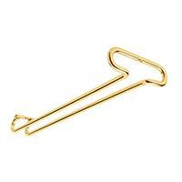 Matte Brass Color Option for Stemware Rack