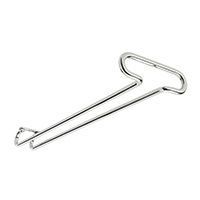 Polished Chrome Color Option for Stemware Rack