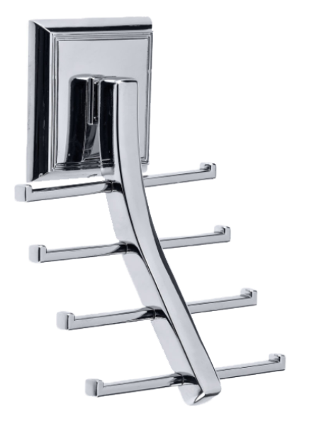 Polished Chrome Color Option for Tie Hook