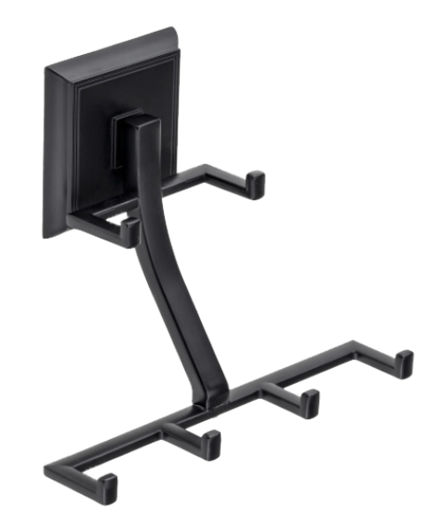 Matte Black Color Option for Waterfall Hook