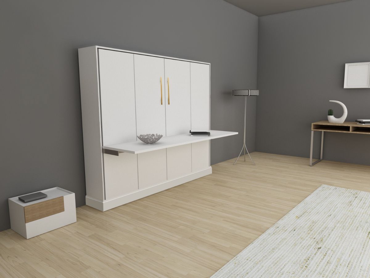 Custom Murphy Bed Organizing System