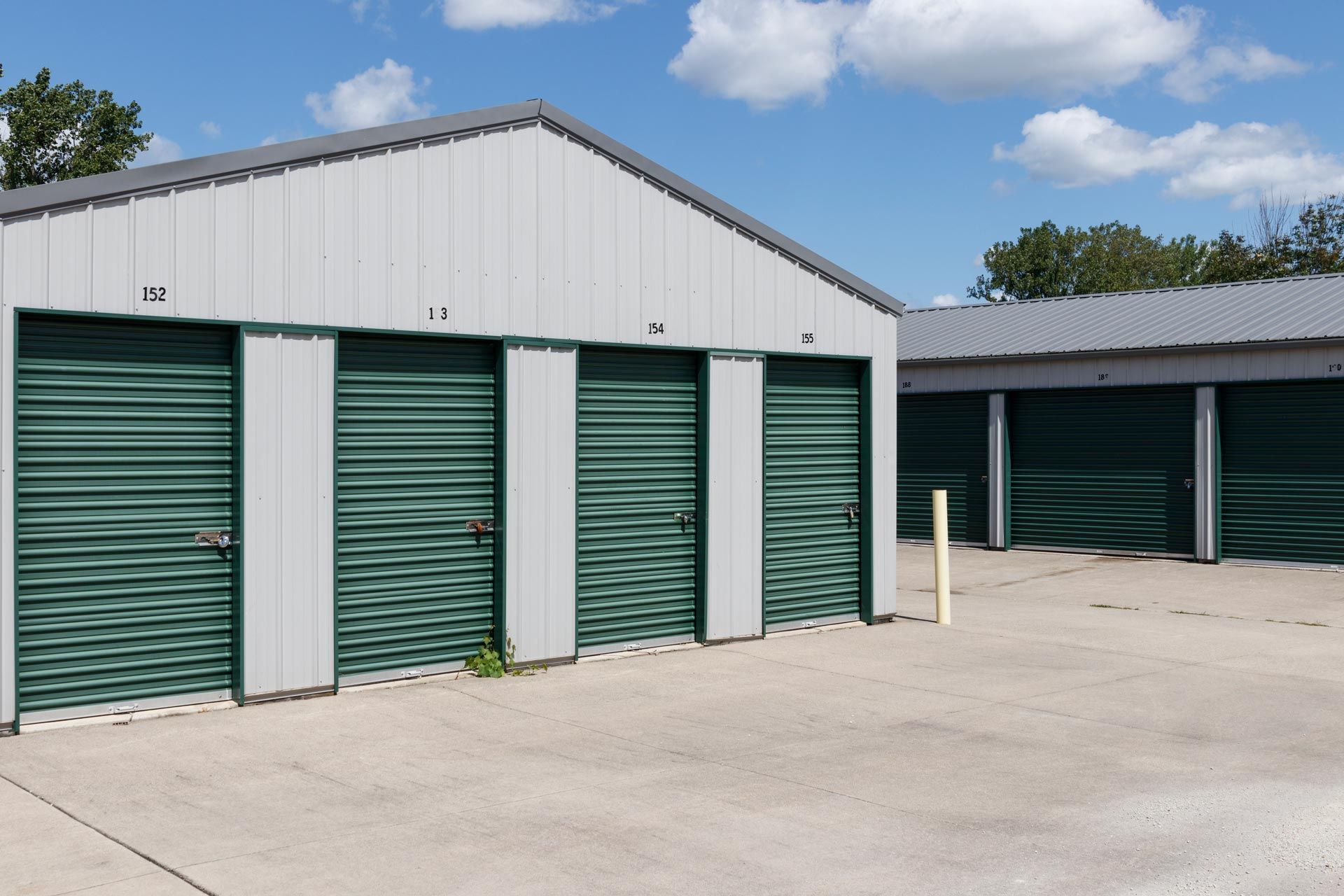 Mini storage garage units at Ship Creek Storage, LLC in Anchorage, AK, providing secure storage 