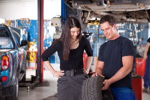 Checking Car Tires — Anchorage, AK — Ship Creek Storage